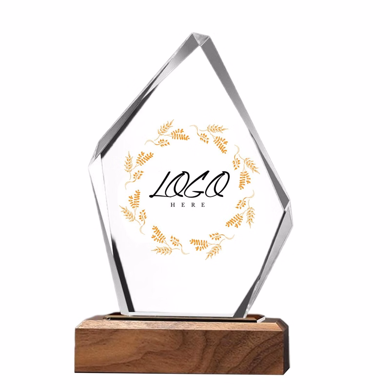 MOQ1 Customizable Crystal Trophies And Awards