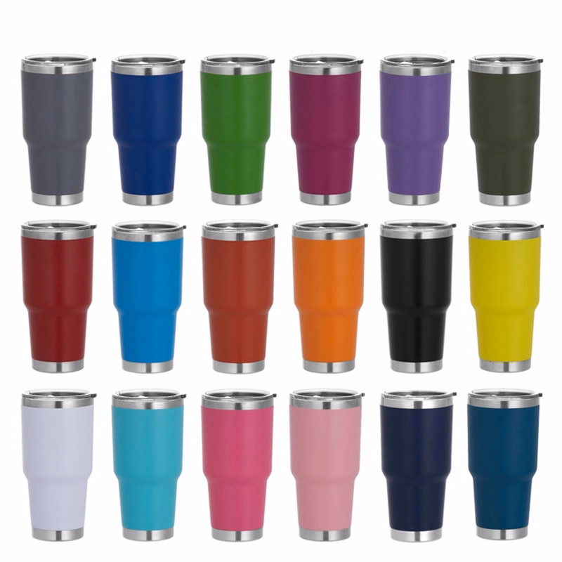 30 Oz. Double Wall Stainless Steel Vacuum Tumbler
