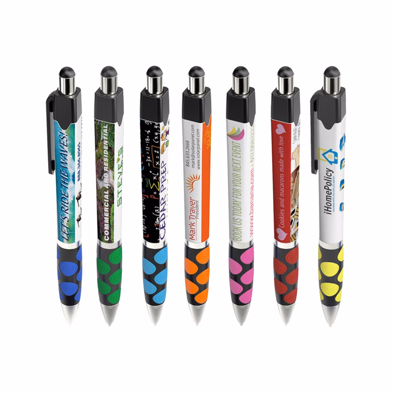 Union Printed - Squared Hive Stylus Click Pen