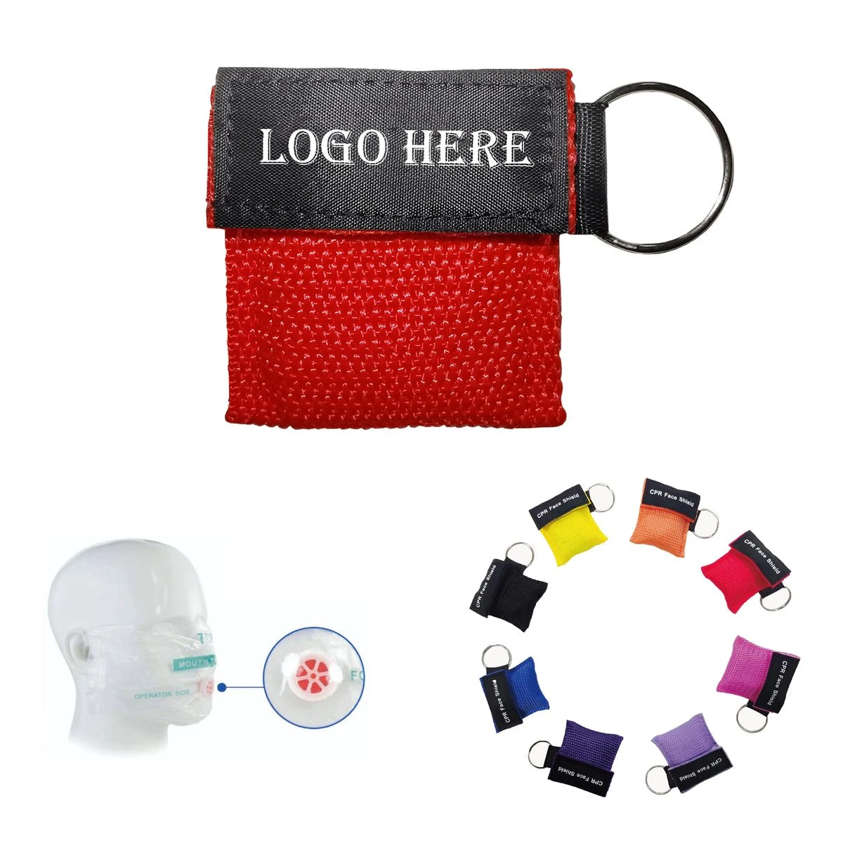Disposable CPR First Aid Mask 1