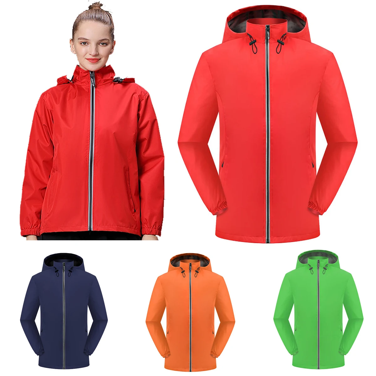 Windproof Rash Guard, custom jacket with logo imprint 1