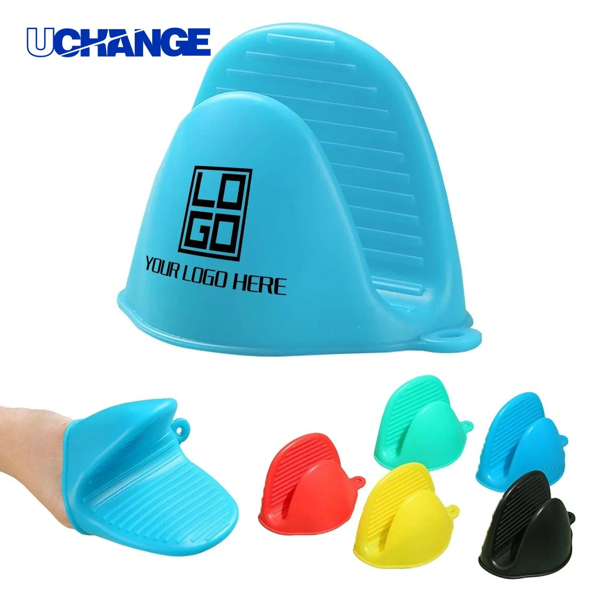Silicone Finger Heat Insulation Clip 1