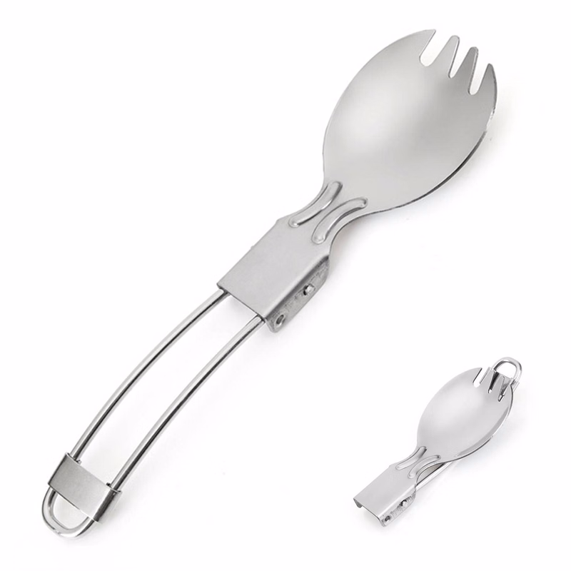 2 in 1 Multifunction Metal Spoon Fork