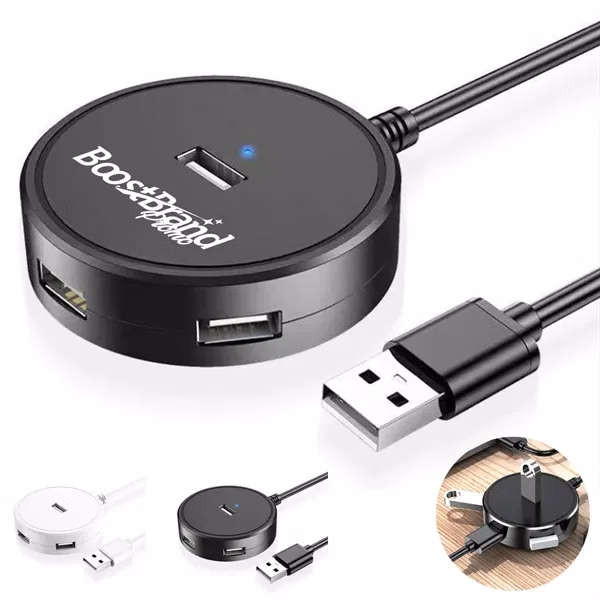 Custom Compact Multi Port USB Data Hub — Professional Connectivity Solution