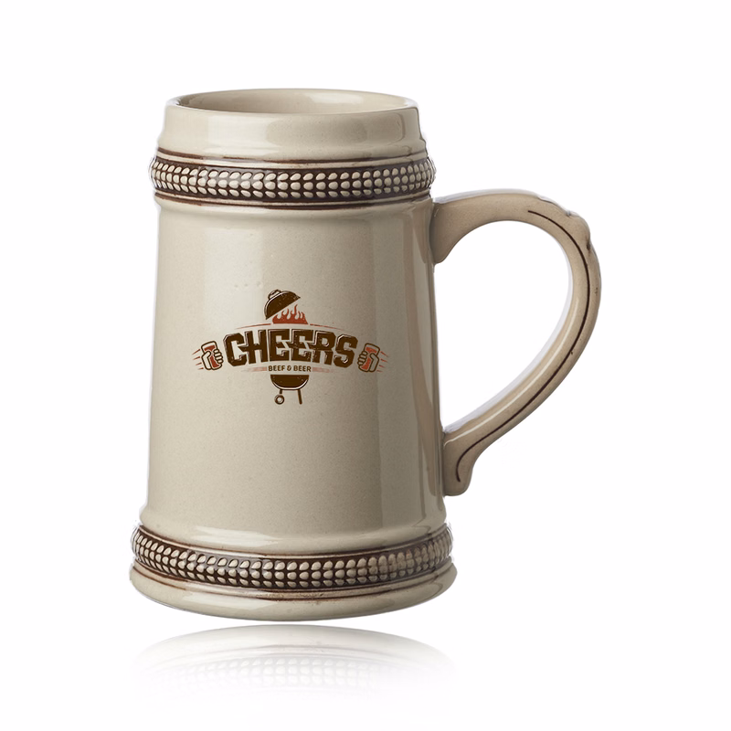 18.5 oz. Ceramic Beer Stein Mug