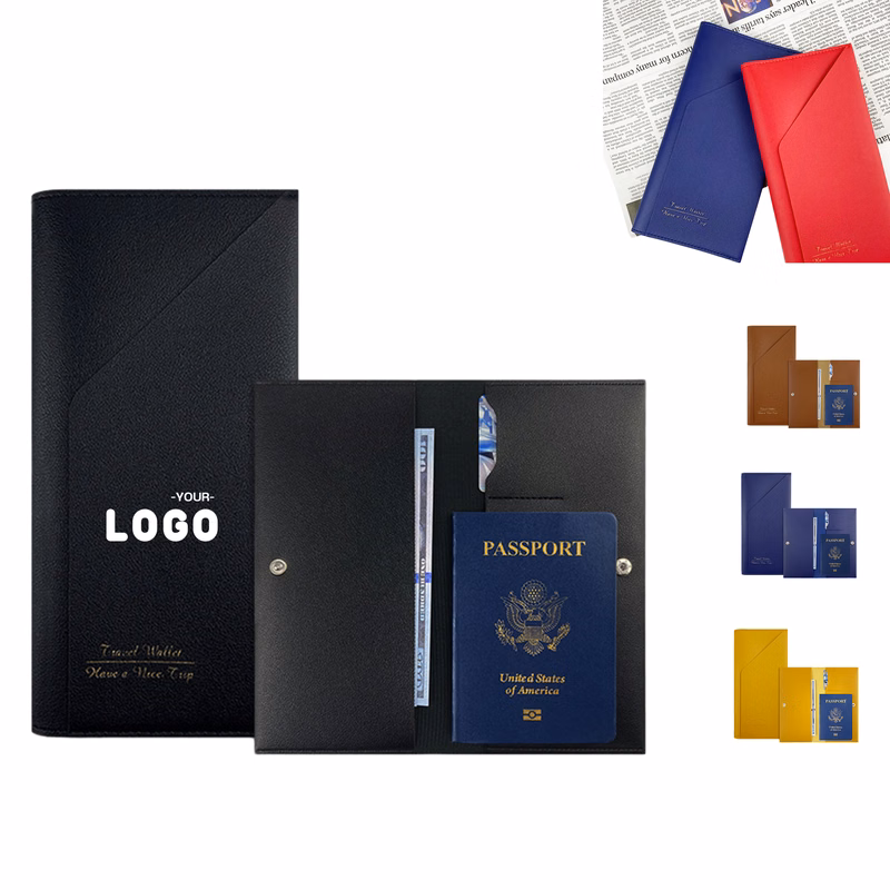 Leather Travel Card Holder