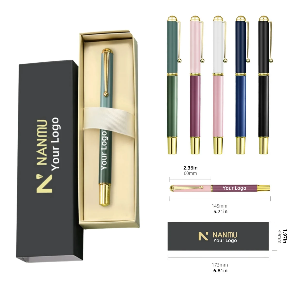 Personalized custom gift pens, great for employee gifts. 1
