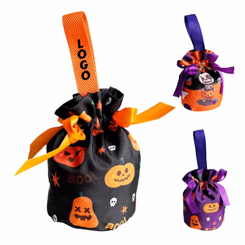 Halloween Candy Bag Tote Trick Or Treat