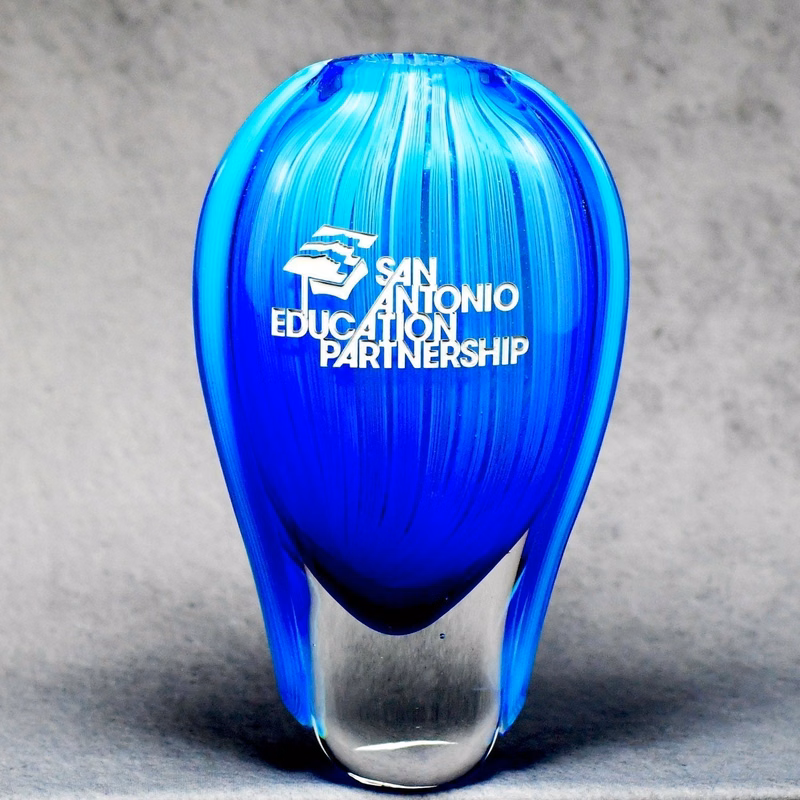 Teardrop Crystal Vase