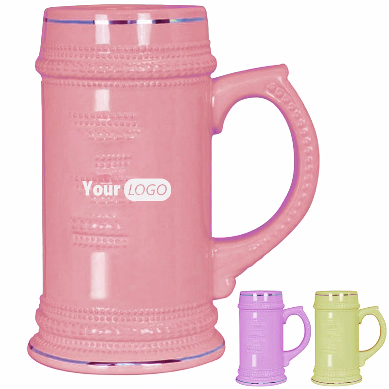 Ceramic Gold Luxury Beer Stein