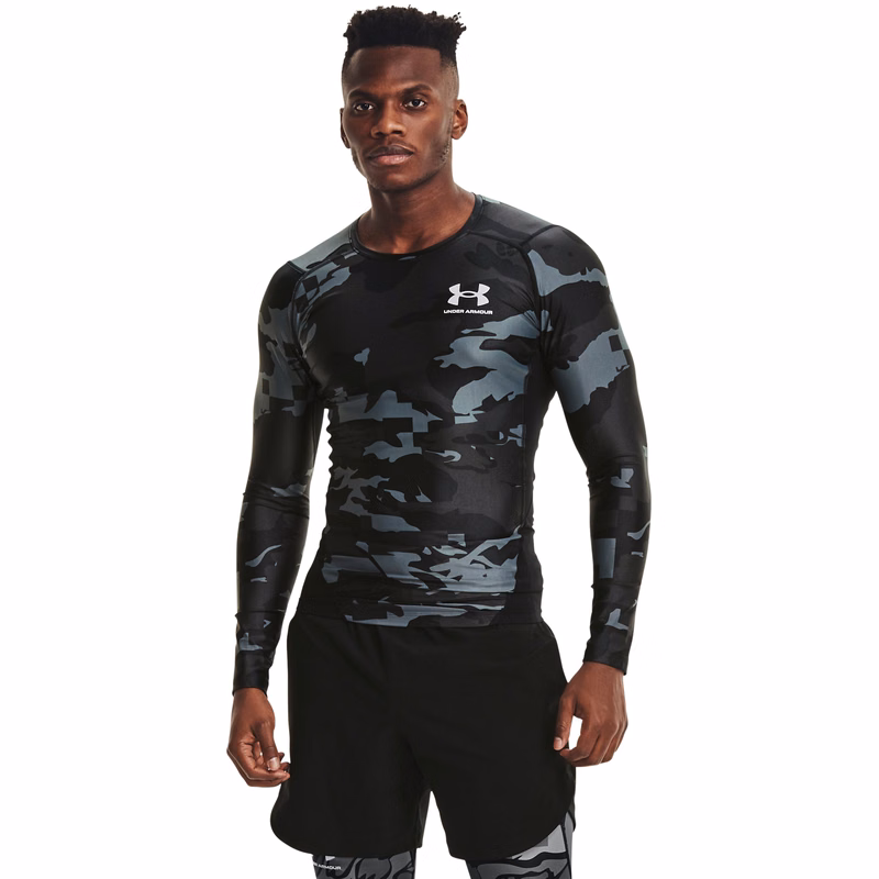 Men's UA Iso-Chill Compression Printed Long Sleeve