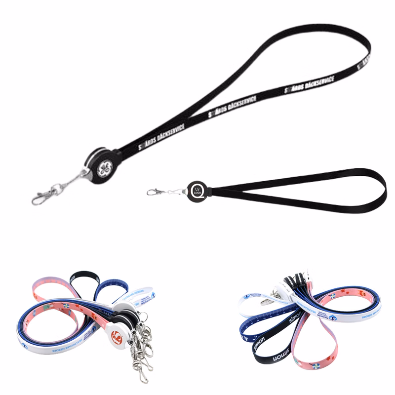 35.43 Inch Plastic 3 In 1 Charging Cable Lanyard
