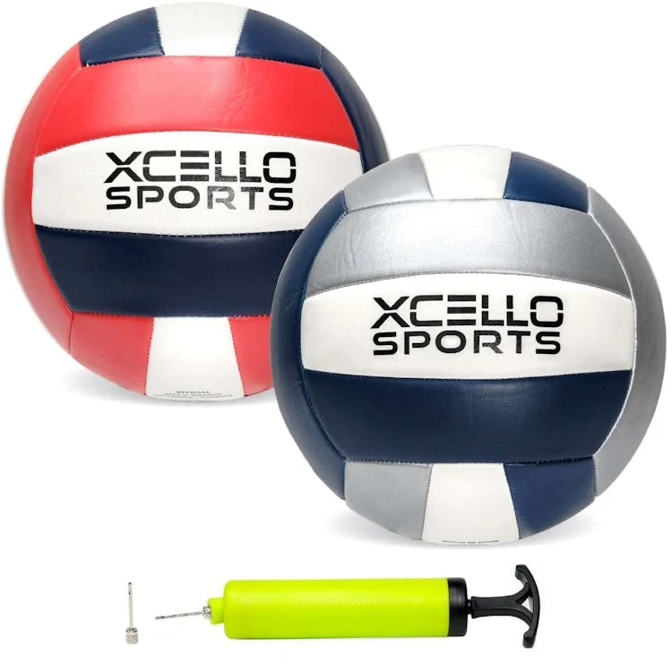 Volleyballs - Gray and Red Official Size 1