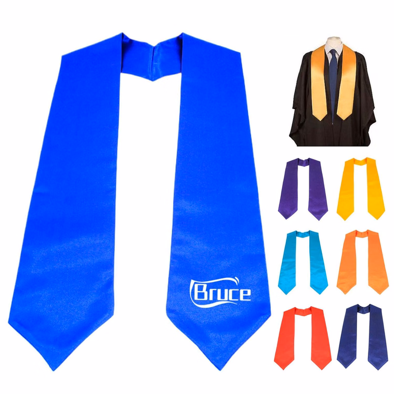 60in Soft Elegant Durable Polyester Graduation Stole
