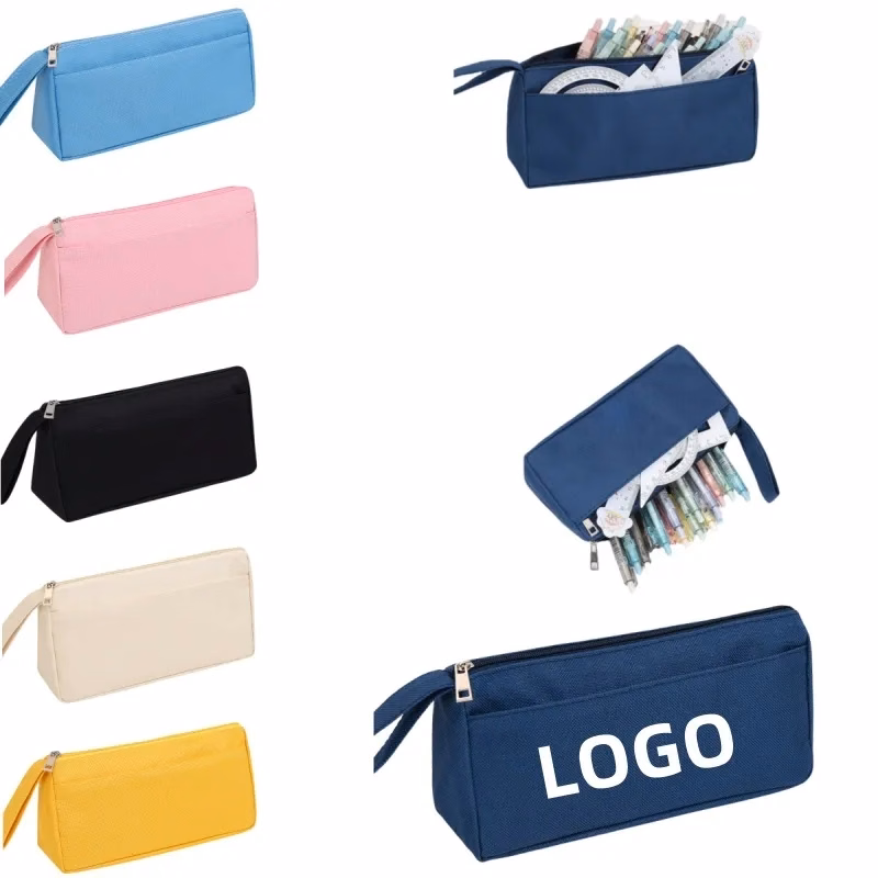 Large-capacity Double-layer Oxford Cloth Pen Case