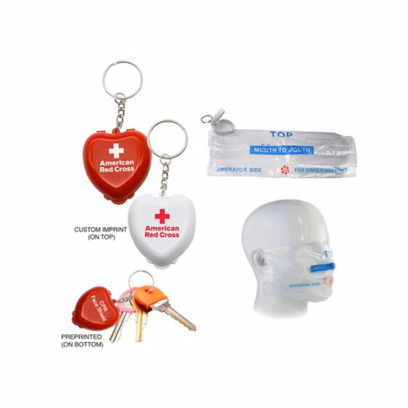 CPR Mask Key Chain