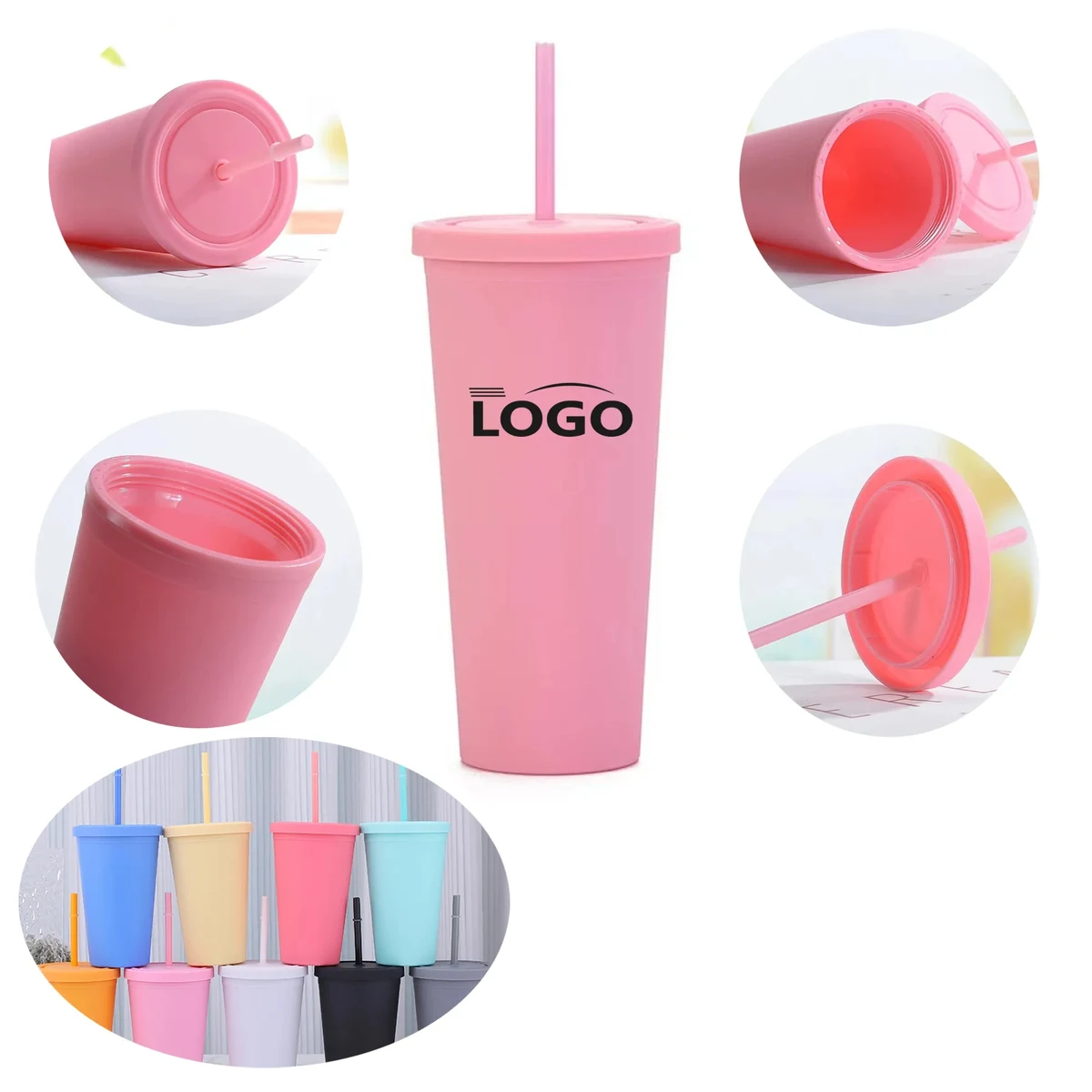 16oz Plastic Sippy Cup 1