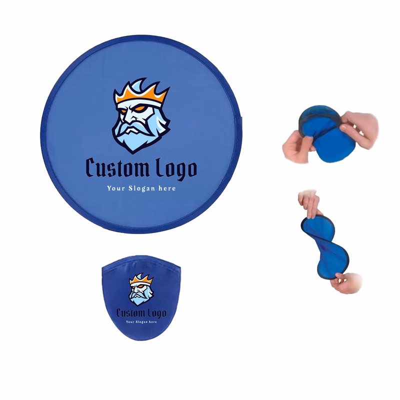 10" Pop-up Twist Folding Hand Fan with Matching Pouch