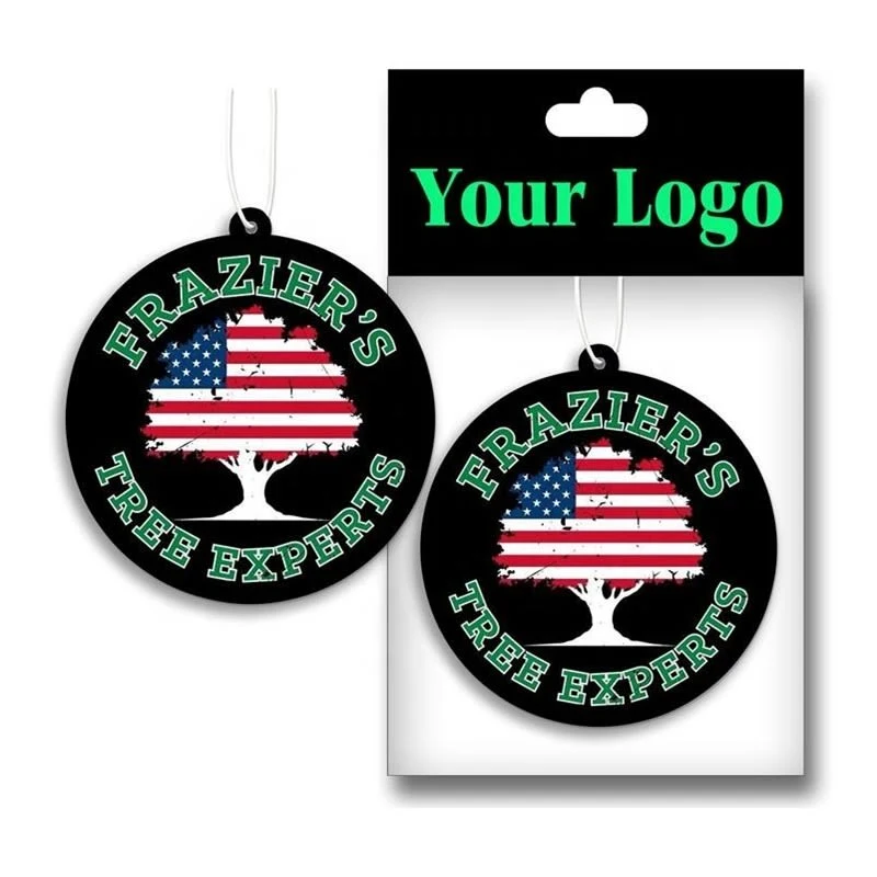 Custom Paper Car Air Fresheners 1