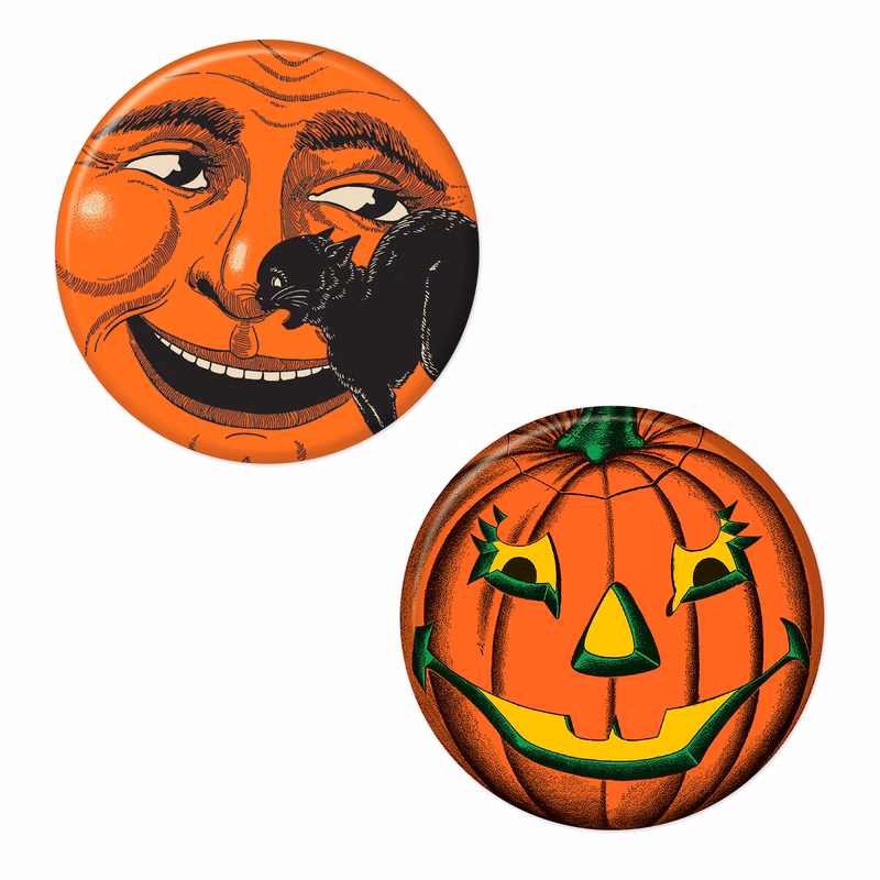 Vintage Halloween Buttons