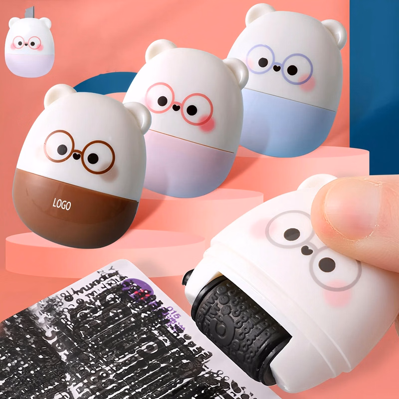 Identity Protection Roller Stamp with Cutter