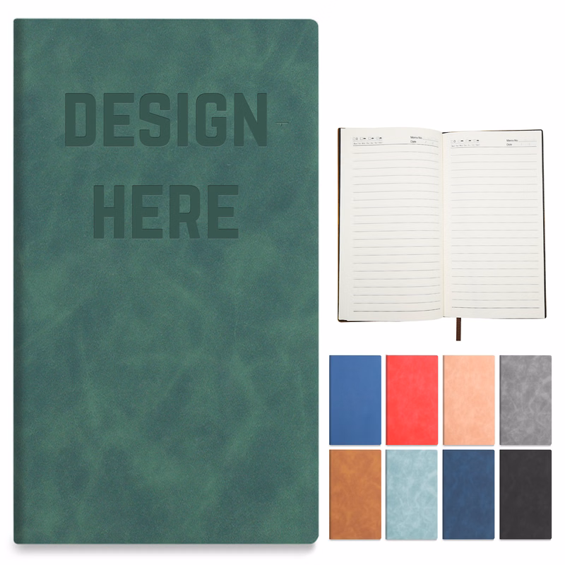 100 pocket-sized writing diaries of 200 pages each