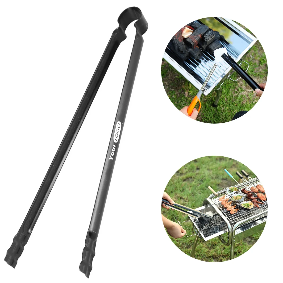 Metal Outdoor Barbecue Charcoal Clip 1