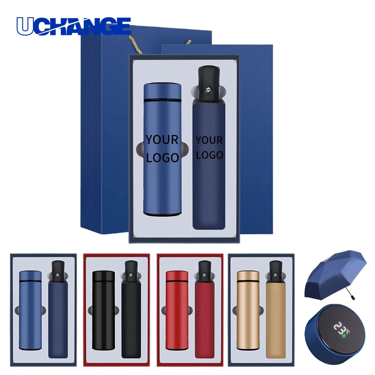 13 Inch Thermos Cup Umbrella Gift Set Kit for Events 1