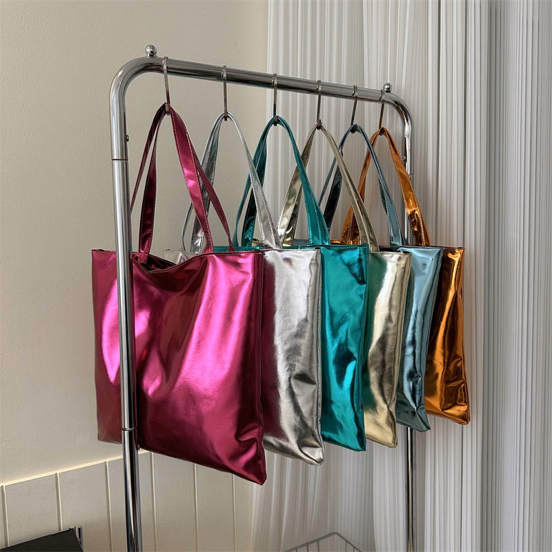 Laser Fashion Candy Color Single Shoulder Tote Bag