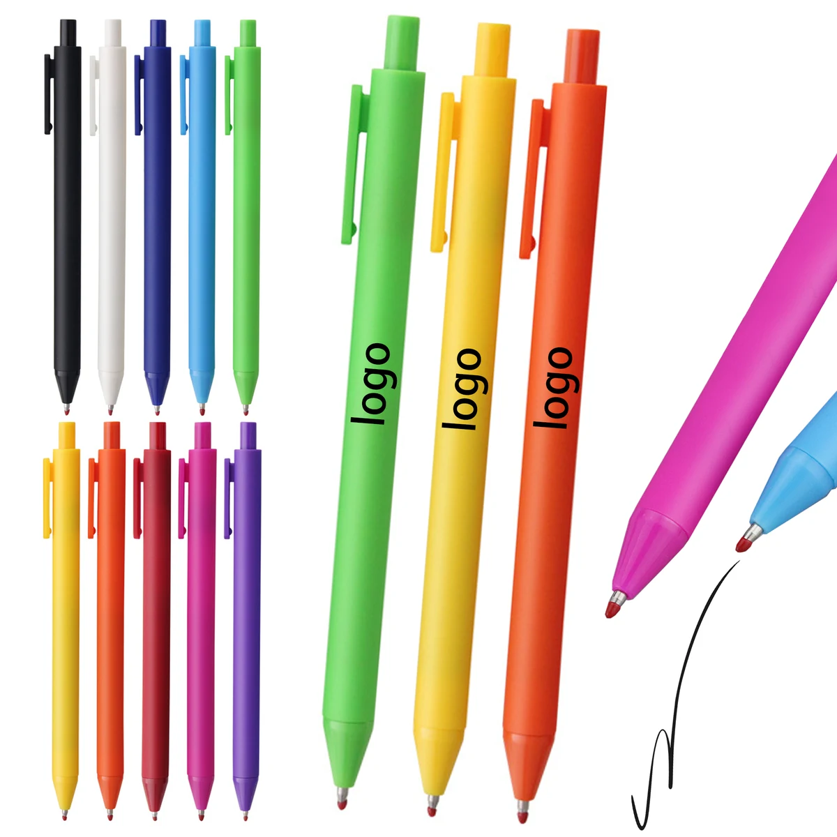 Personalized Candy-hued Pen MOQ100 1