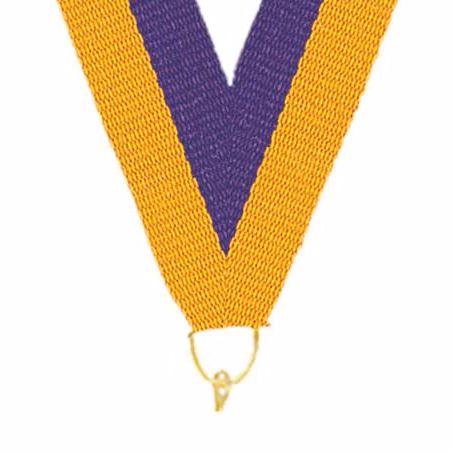 0.875" x 30" Purple Gold Gold Snap Clip Stock