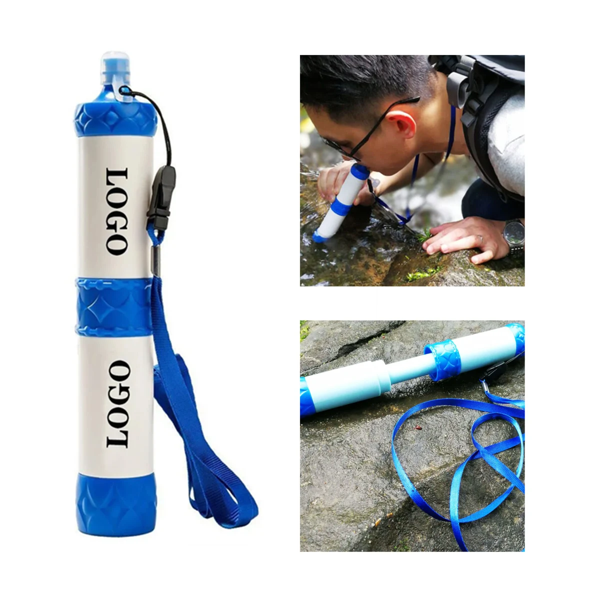 Portable Outdoor Pressurized Water Purification Straws 1