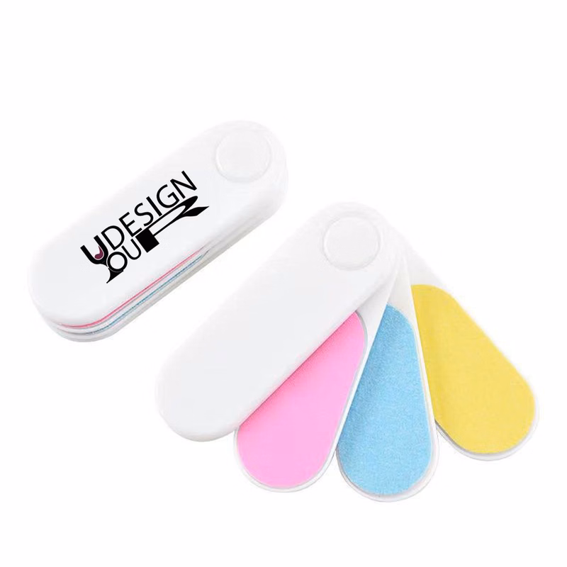 ABS Fan-Shaped 4-Piece Nail File Set