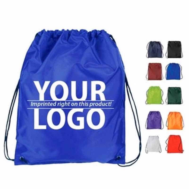 Economy Polyester Drawstring Sports Bags