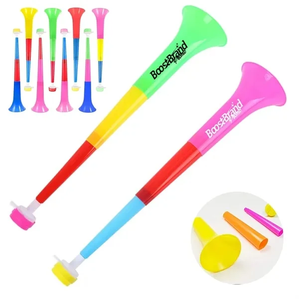 Custom Telescopic Stadium Horn 23.62 Inch Extendable Design — Event Excitement Giveaway 1