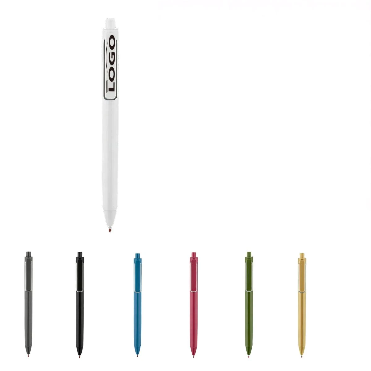 MOQ 50 Retractable Gel Pen 1