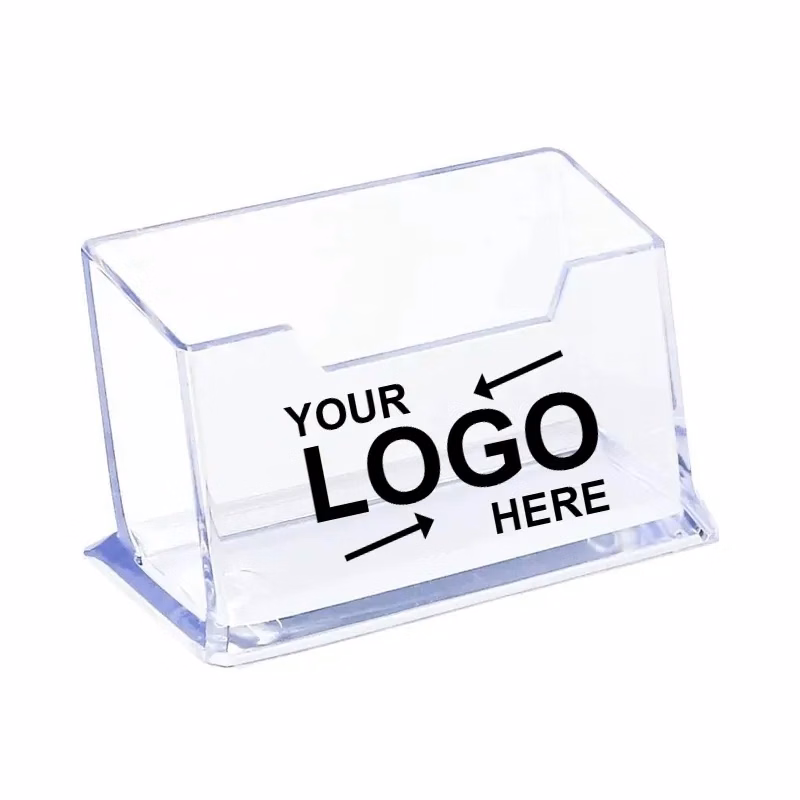 Clear Acrylic Name Card Display Stand