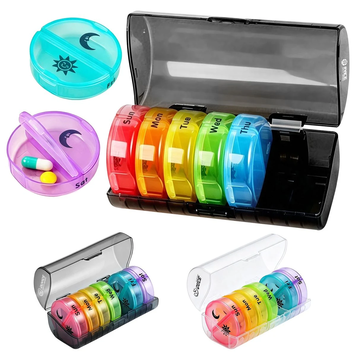 Weekly Tablet Dispenser Container 1