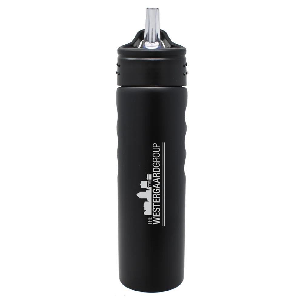 24 oz. Grip Water Bottle, custom water bottle with logo imprint 1