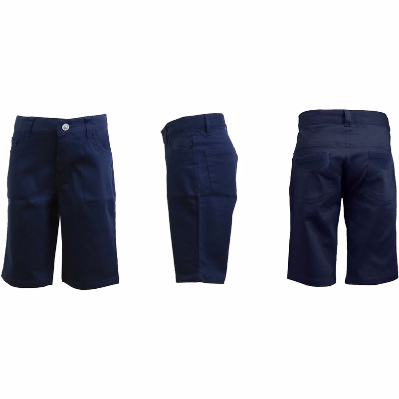 Girls' School Uniform Shorts - Navy Size 4 - 6X