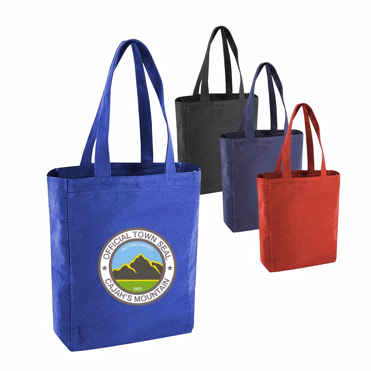 10 oz. Large Gusset Cotton Canvas Tote