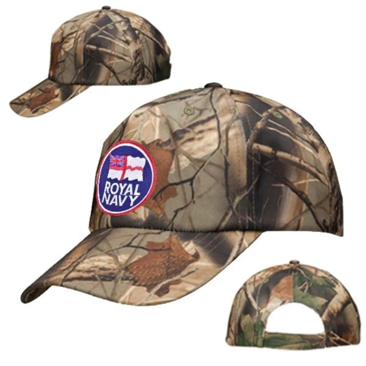 Camouflage Caps Constructed 5-panel w/ Custom Logo & Eyelets 1