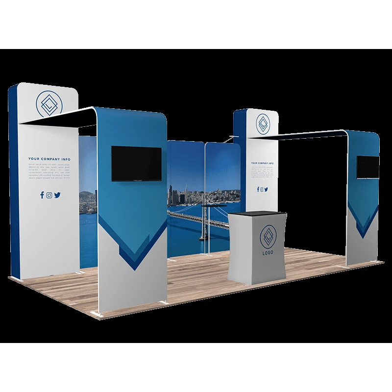Quick N Fit Trade Show Display Booth #1201 1