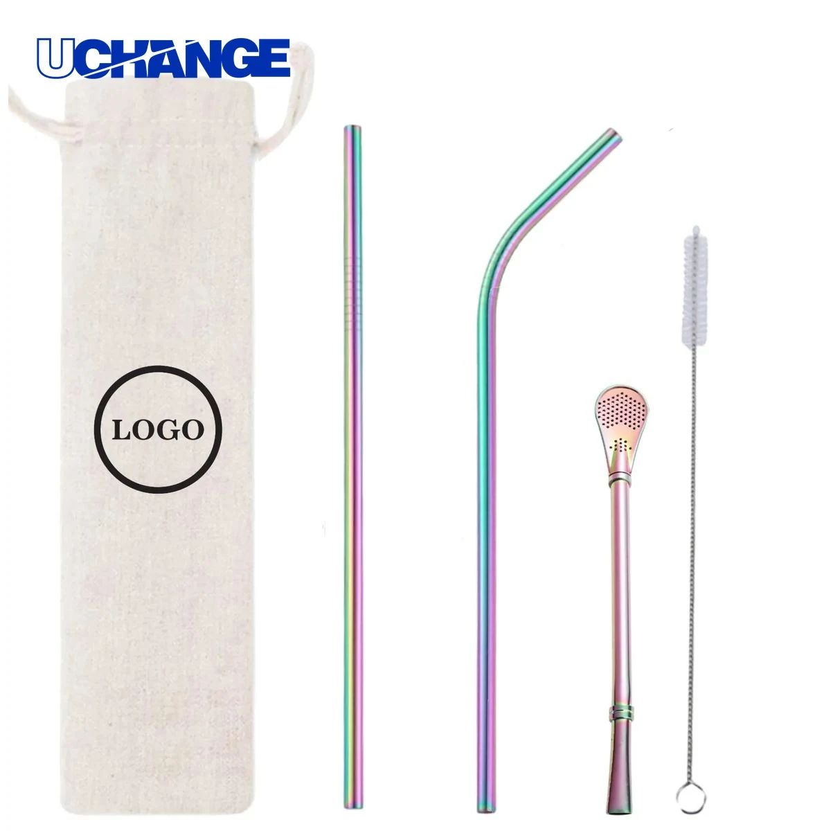 Stainless Steel Straw Kit (4 in 1) 1