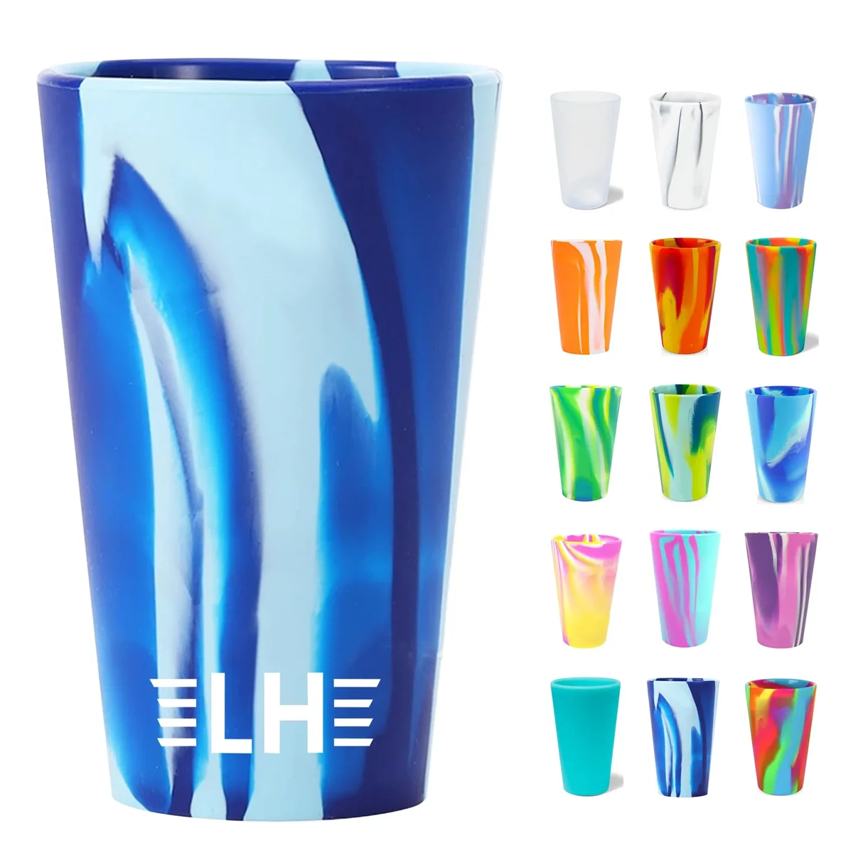 16 Oz. Silicone Pint Glass Cup 1