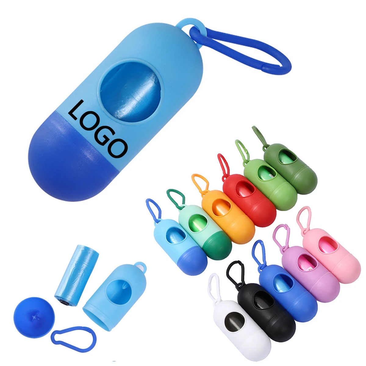 Portable Pill Pet Garbage Bag 1