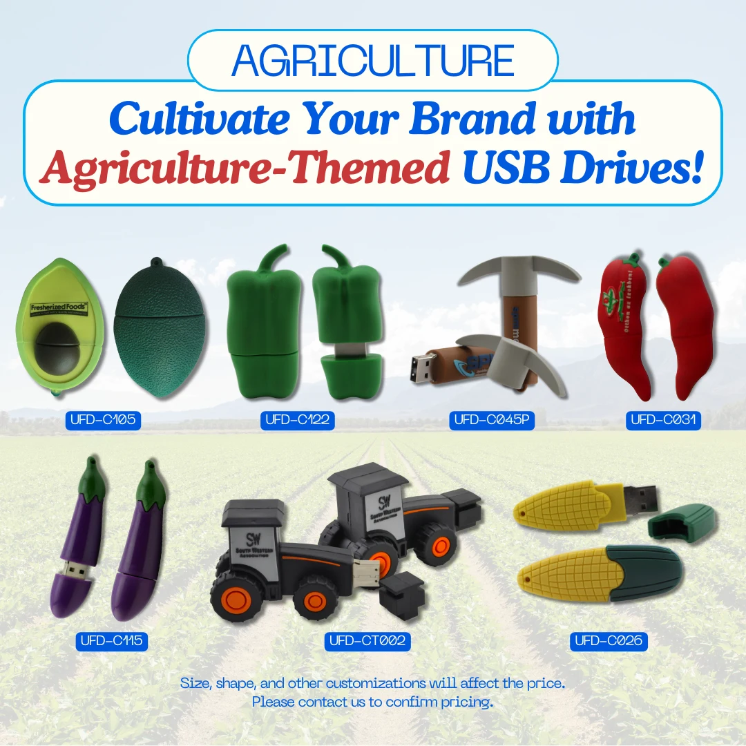 Custom Agriculture-Themed USB Drives 1