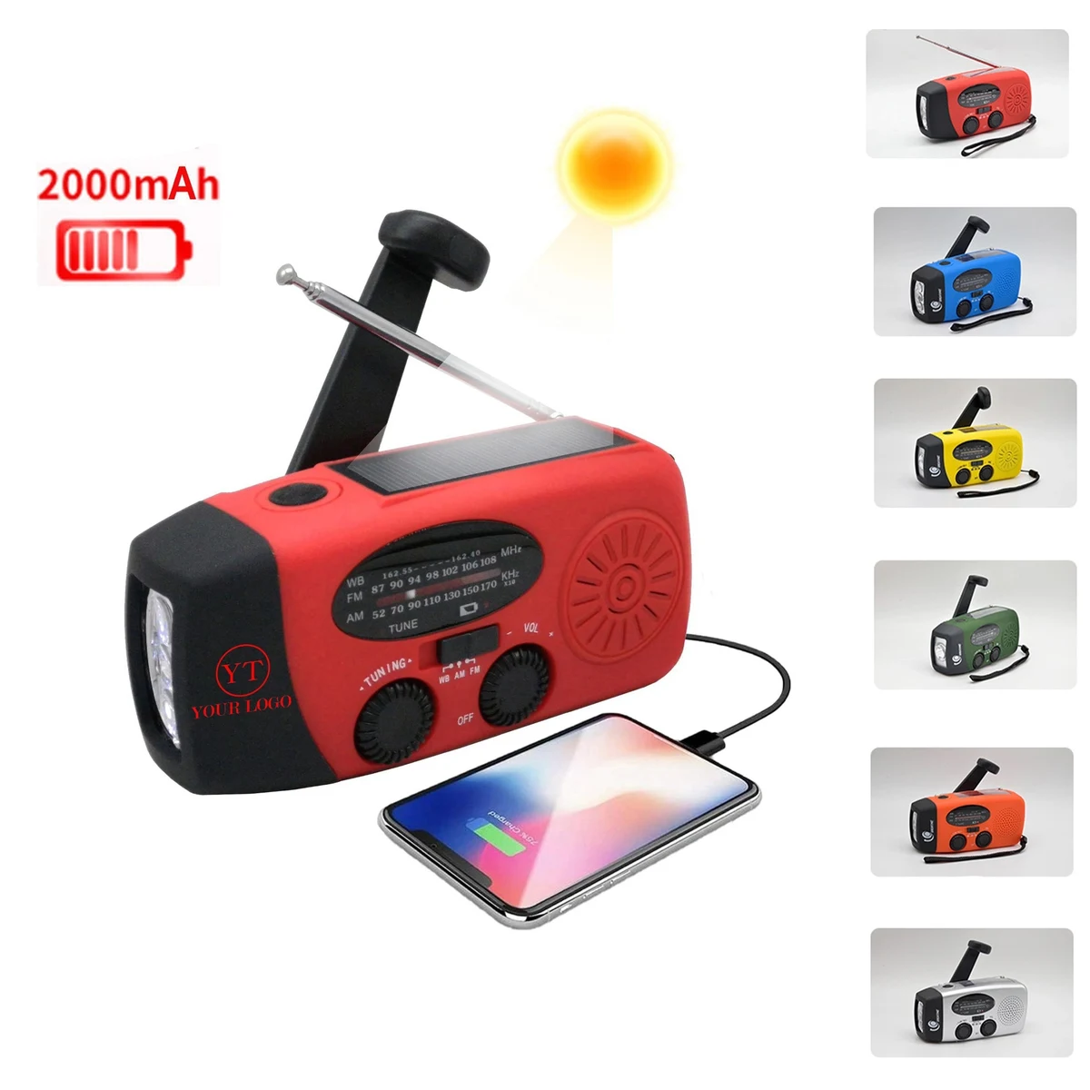 Multi-function Hand Crank Radio 1