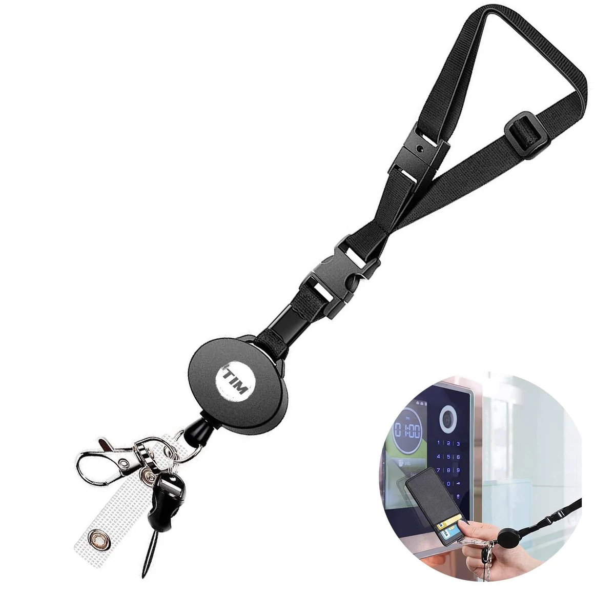 Custom Heat Transfer Lanyard Badge 1