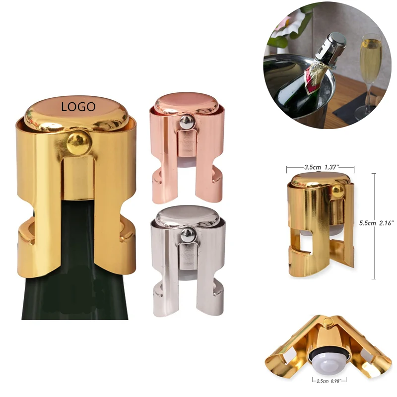 Stainless Steel Champagne stopper 1